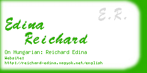 edina reichard business card